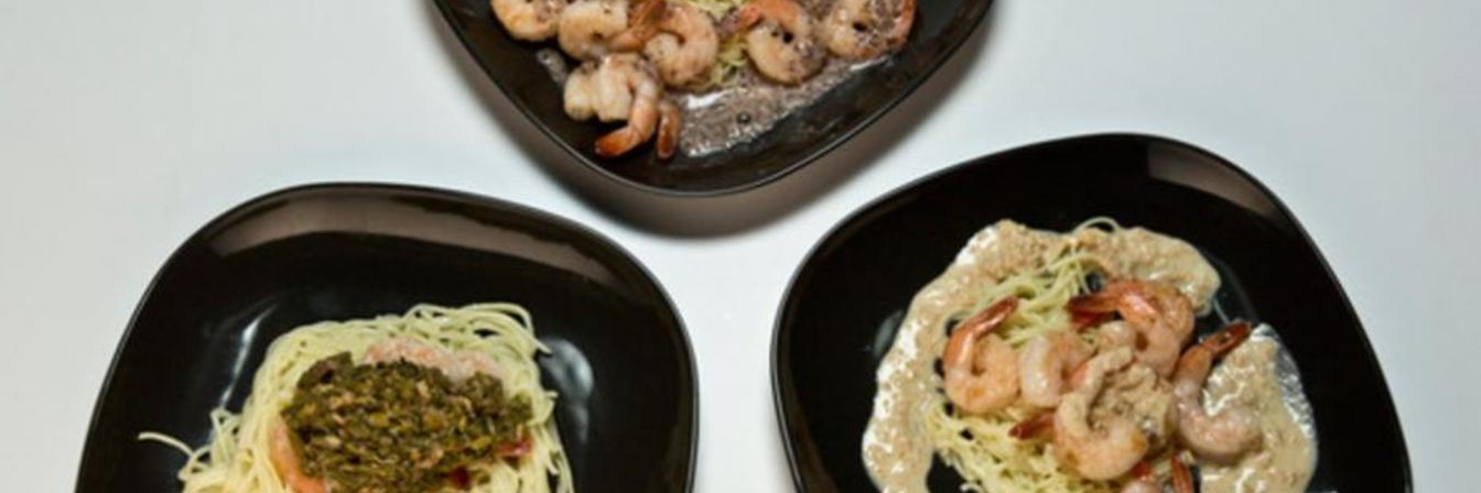 Соусы к пасте с креветками