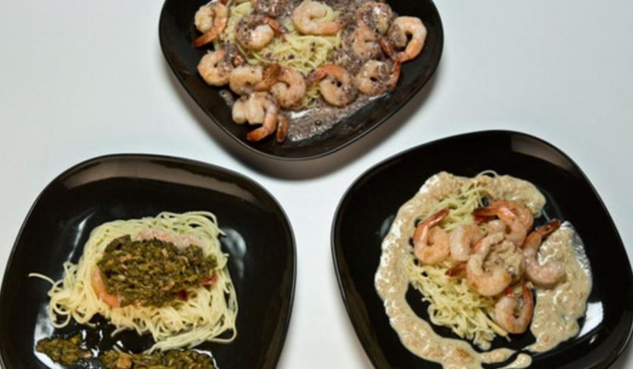 Рецепт соусов к пасте с креветками