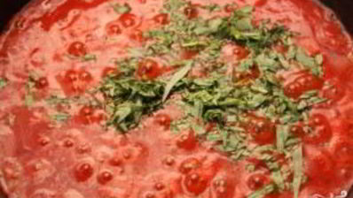 томатный соус с эстрагоном