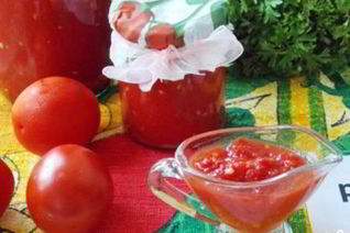 Заправка из помидоров на зиму