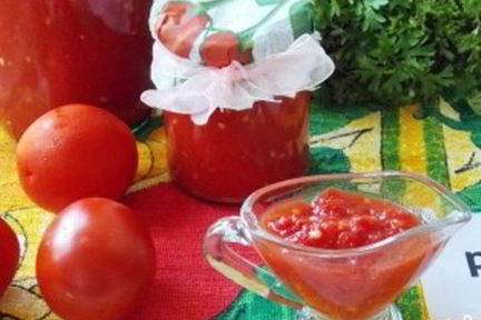 Заправка из помидоров на зиму