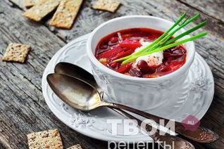 Борщ без мяса