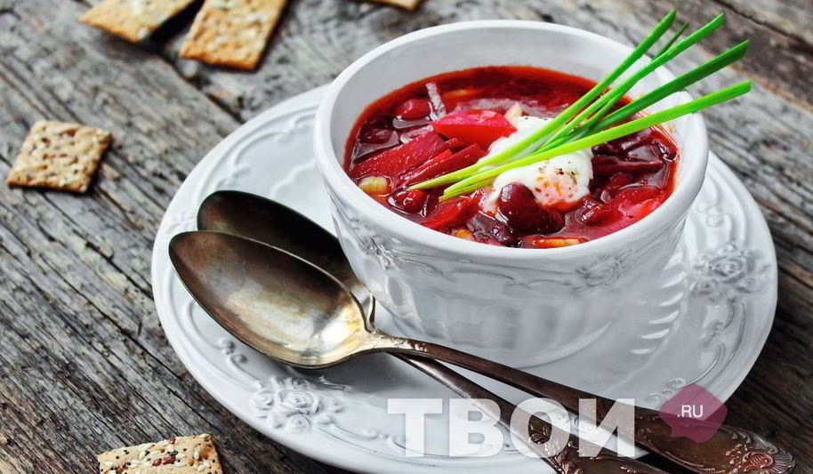 Рецепт борща без мяса