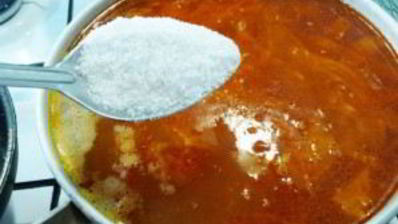 борщ из баранины