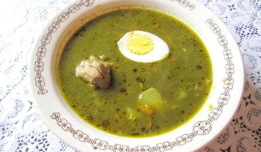 Рецепт борща из щавеля консервированного
