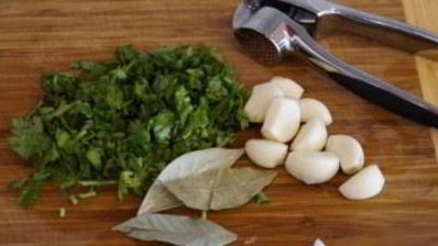 борщ красный из баранины