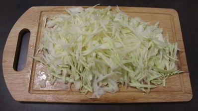 борщ на курином бульоне и сале