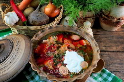 Борщ по-белорусски