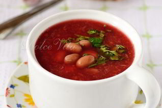 Борщ-пюре без масла