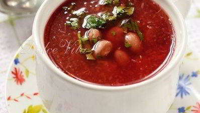 борщ-пюре без масла