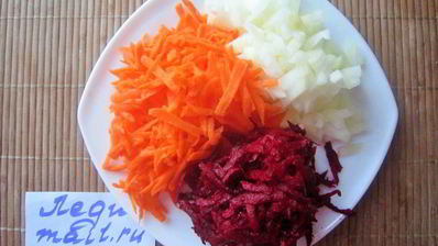 борщ с грибами и квашеной капустой