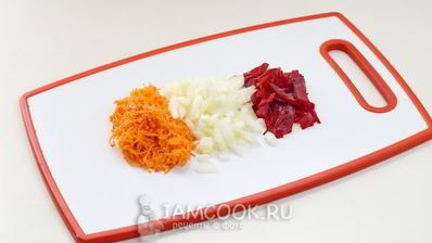 борщ с грибами