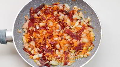 борщ с грибами