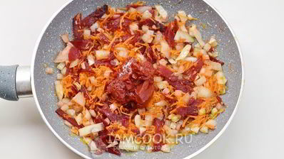 борщ с грибами