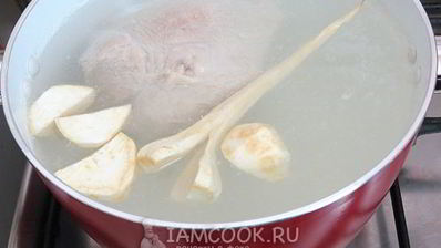 борщ с карамелизированной свеклой