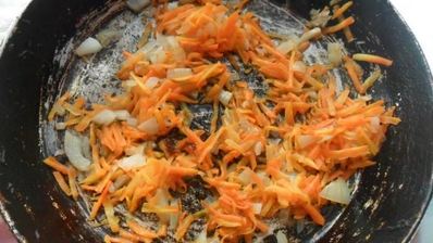 борщ с килькой в томате и фасолью