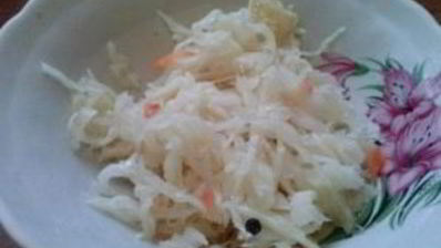 борщ с кислой капустой на перепелах