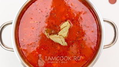 борщ с консервированной фасолью