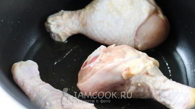 борщ с курицей в мультиварке