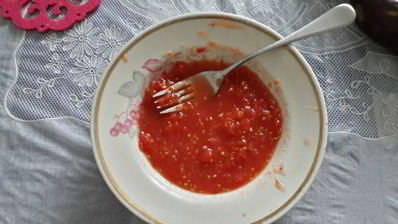 борщ с маринованными помидорами