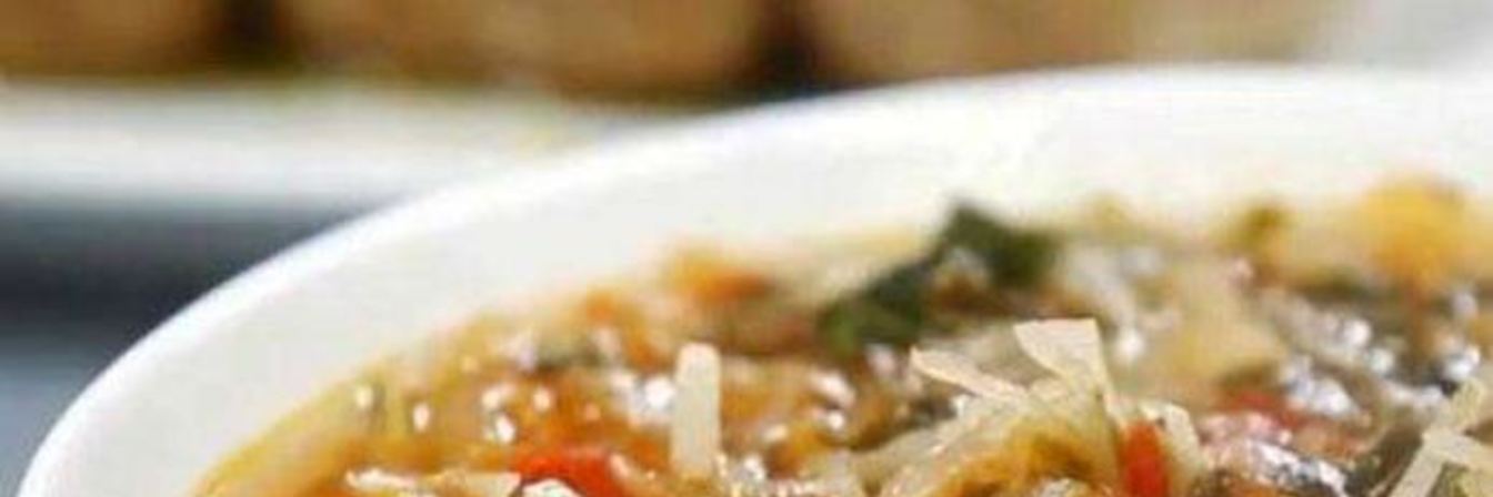 Борщ с пампушками