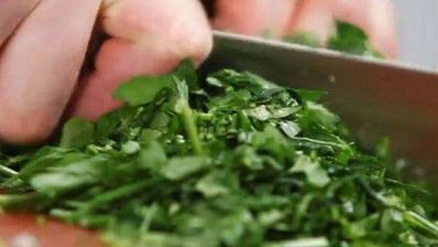 борщ с пампушками