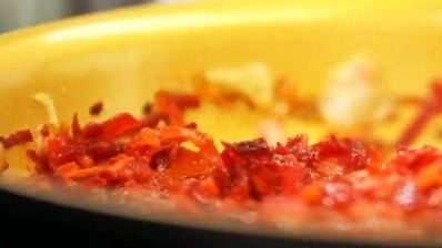 борщ с пампушками