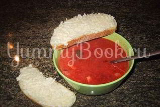 Борщ с сыром
