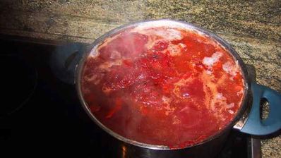 борщ с сыром