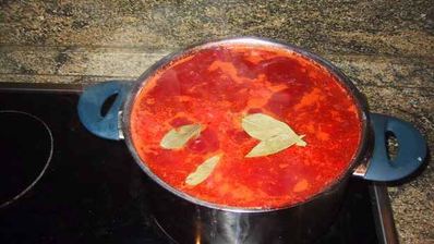 борщ с сыром