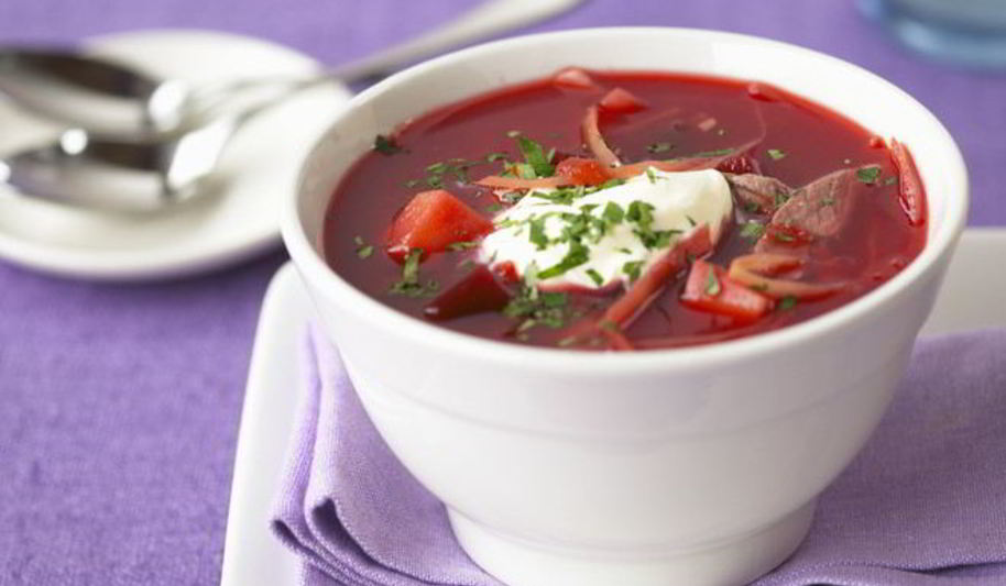 Рецепт борща со свеклой