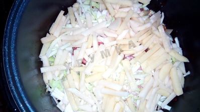 борщ со свининой в мультиварке