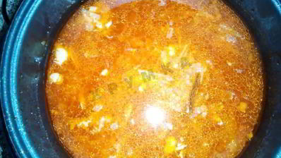 борщ со свининой в мультиварке