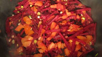 борщ со свининой