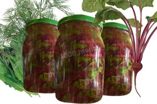 Борщевая заправка из морковной ботвы и щавеля