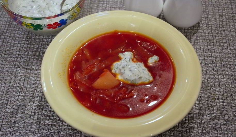 Рецепт диетического борща для похудения