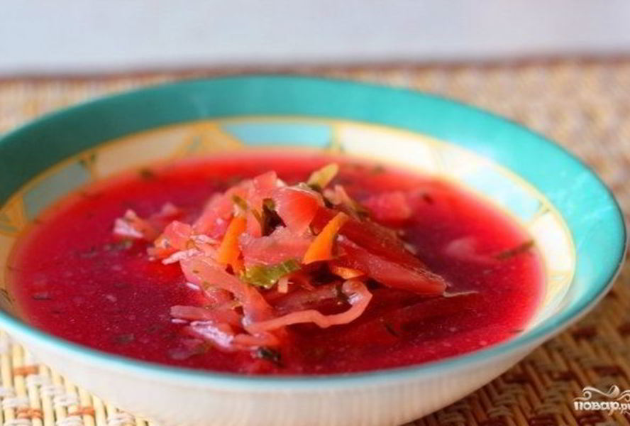 Диетический борщ