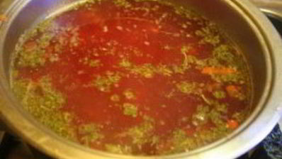 диетический борщ