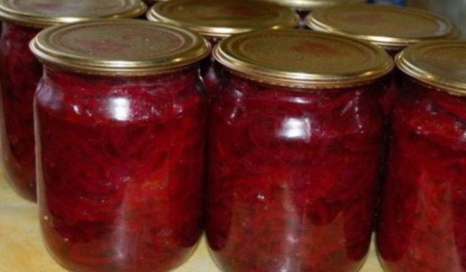 Рецепт домашней заправки для борща на зиму