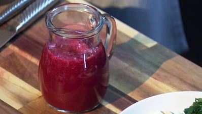 холодный борщ на квасе