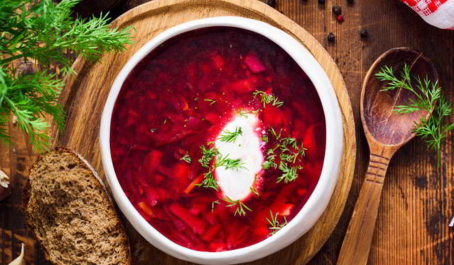 Рецепт холодного борща на свекольно-овощном отваре