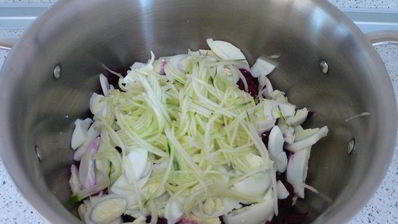 холодный литовский борщ