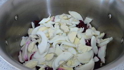 холодный литовский борщ