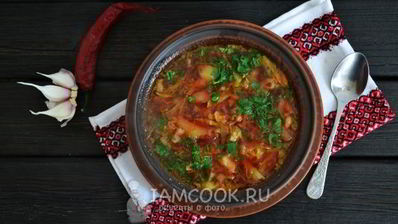 классический борщ со свеклой