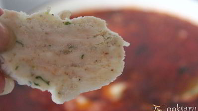 красный борщ с молотым салом