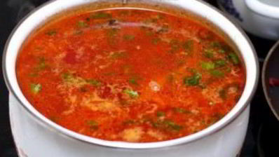 красный борщ