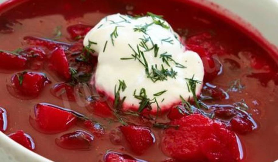 Рецепт настоящего украинского борща с фасолью