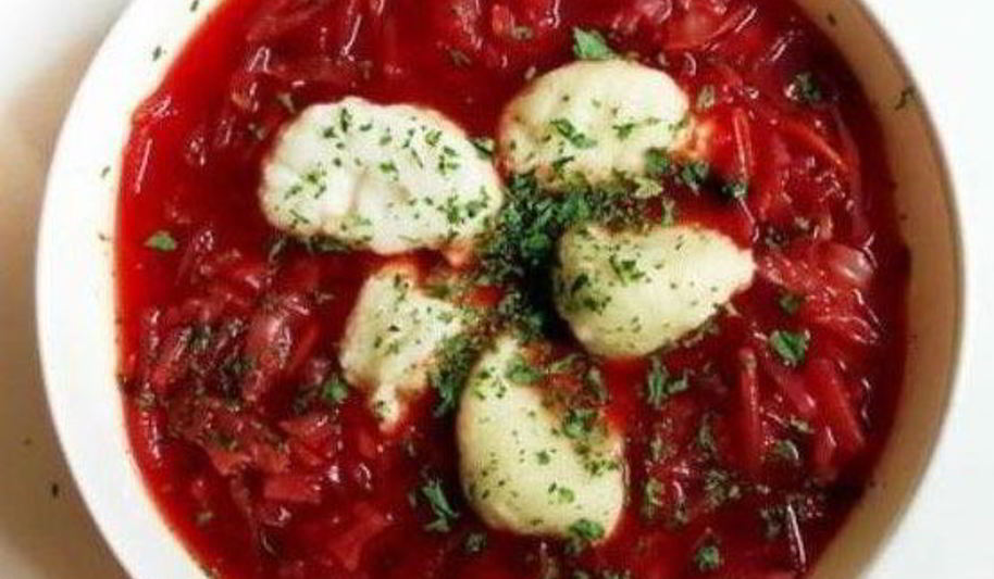 Рецепт полтавского борща с галушками