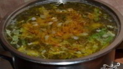 щавелевый борщ