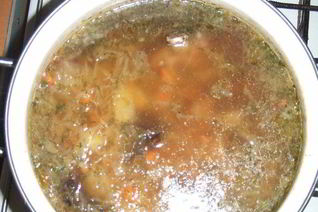 Украинский борщ из квашеной капусты